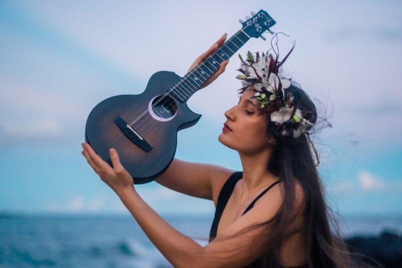 Ukulele performer Hawaii